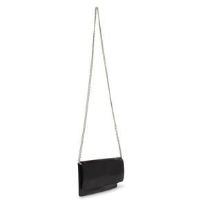 NEW Steve Madden Sublime Clutch One Size Black/Silver